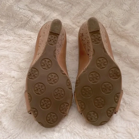 Tory Burch Tan Wedges - Picture 8 of 9